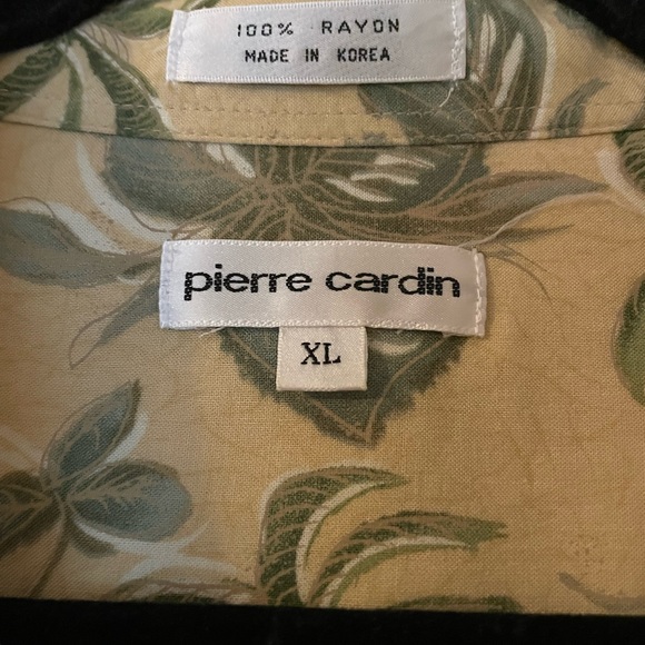 VINTAGE Pierre Cardin Hawaiian Shirt - Picture 3 of 6